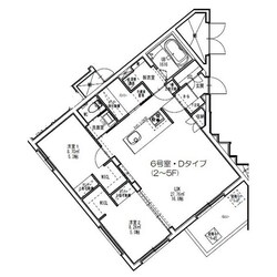 北１３条東駅 徒歩11分 2階の物件間取画像